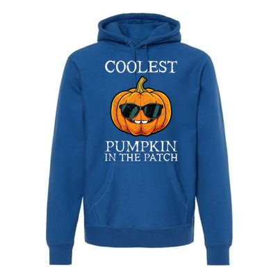 Coolest Pumpkin In The Patch Halloween Premium Hoodie