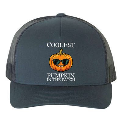 Coolest Pumpkin In The Patch Halloween Yupoong Adult 5-Panel Trucker Hat