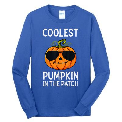 Coolest Pumpkin In The Patch Halloween Tall Long Sleeve T-Shirt