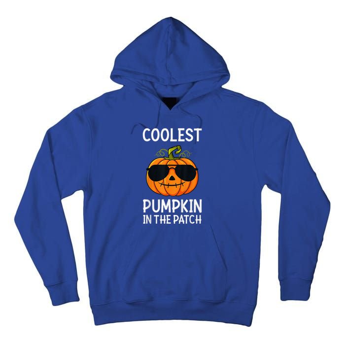 Coolest Pumpkin In The Patch Halloween Tall Hoodie