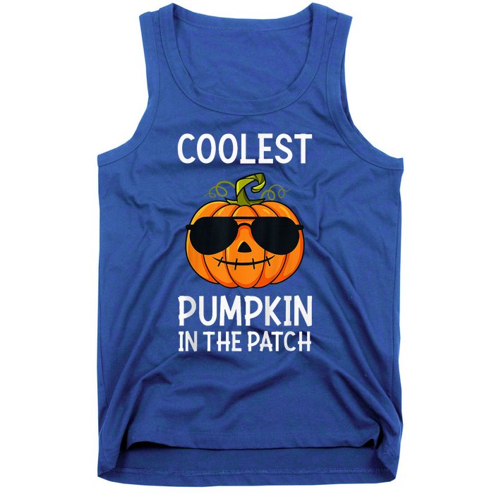 Coolest Pumpkin In The Patch Halloween Tank Top