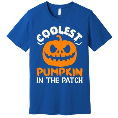 Coolest Pumpkin In The Patch For Halloween Fans Gift Premium T-Shirt