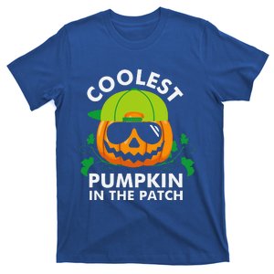 Coolest Pumpkin In The Patch Funny Pumpkin Halloween T-Shirt