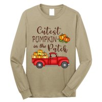 Cutest Pumpkin in The Patch Fall Halloween Long Sleeve Shirt