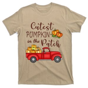 Cutest Pumpkin in The Patch Fall Halloween T-Shirt