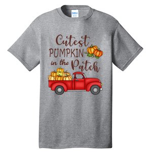 Cutest Pumpkin in The Patch Fall Halloween Tall T-Shirt