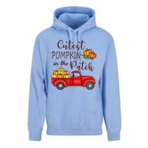 Cutest Pumpkin in The Patch Fall Halloween Unisex Surf Hoodie