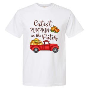 Cutest Pumpkin in The Patch Fall Halloween Garment-Dyed Heavyweight T-Shirt