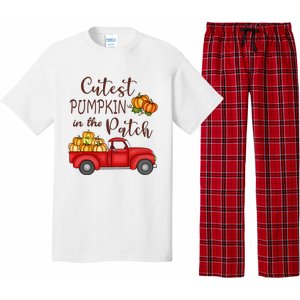 Cutest Pumpkin in The Patch Fall Halloween Pajama Set