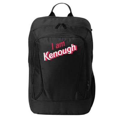 Cute Pinky I Am Kenough Funny I Am Kenough City Backpack