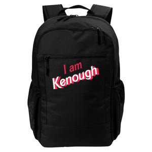 Cute Pinky I Am Kenough Funny I Am Kenough Daily Commute Backpack