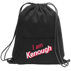 Cute Pinky I Am Kenough Funny I Am Kenough Sweatshirt Cinch Pack Bag