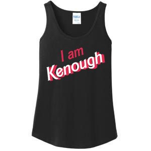 Cute Pinky I Am Kenough Funny I Am Kenough Ladies Essential Tank