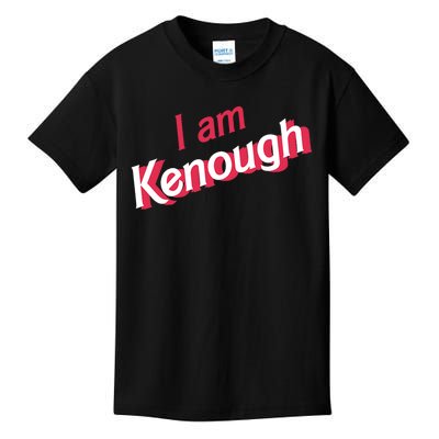 Cute Pinky I Am Kenough Funny I Am Kenough Kids T-Shirt