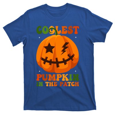 Coolest Pumpkin In The Patch Groovy Happy Halloween Cool Gift T-Shirt