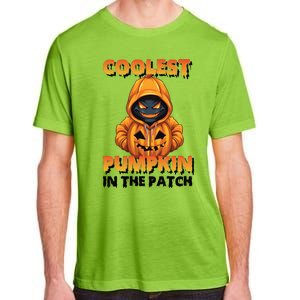 Coolest Pumpkin In The Patch Halloween Kids Design Adult ChromaSoft Performance T-Shirt