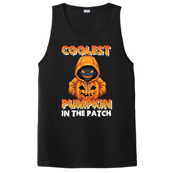 Coolest Pumpkin In The Patch Halloween Kids Design PosiCharge Competitor Tank