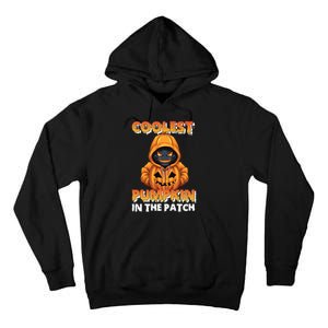 Coolest Pumpkin In The Patch Halloween Kids Design Tall Hoodie