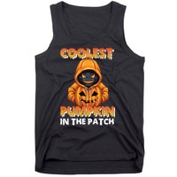 Coolest Pumpkin In The Patch Halloween Kids Design Tank Top