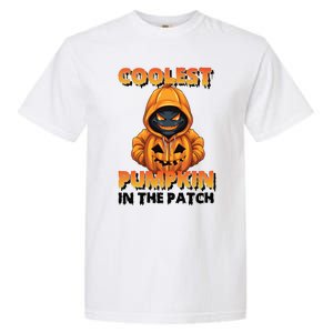 Coolest Pumpkin In The Patch Halloween Kids Design Garment-Dyed Heavyweight T-Shirt