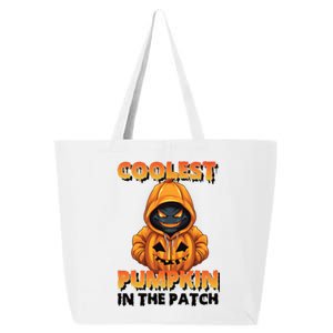 Coolest Pumpkin In The Patch Halloween Kids Design 25L Jumbo Tote