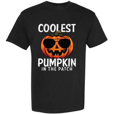 Coolest Pumpkin In The Patch Halloween Garment-Dyed Heavyweight T-Shirt