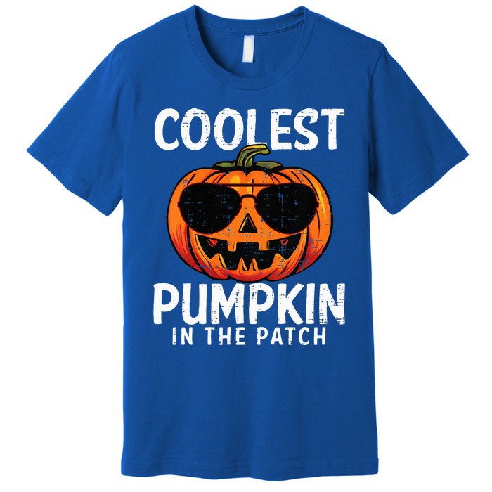 Coolest Pumpkin In The Patch Halloween Premium T-Shirt