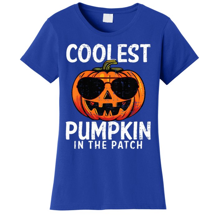 Coolest Pumpkin In The Patch Halloween Women's T-Shirt