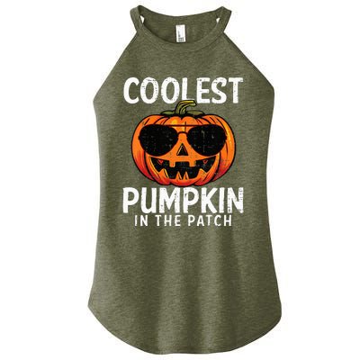 Coolest Pumpkin In The Patch Halloween Women's Perfect Tri Rocker Tank