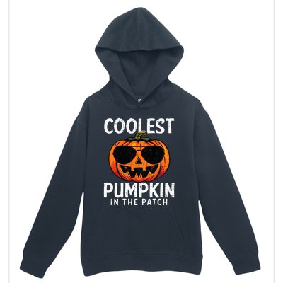 Coolest Pumpkin In The Patch Halloween Urban Pullover Hoodie