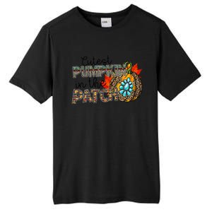 Cutest Pumpkin In The Patch Leopard Pumpkin Thanksgiving Cool Gift Tall Fusion ChromaSoft Performance T-Shirt