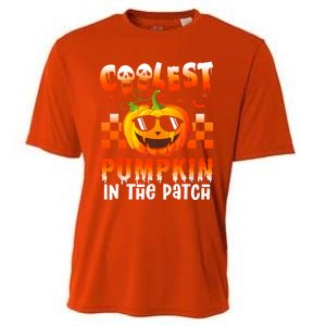 Coolest Pumpkin In The Patch Halloween Gift Cooling Performance Crew T-Shirt