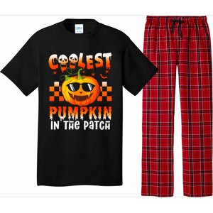 Coolest Pumpkin In The Patch Halloween Gift Pajama Set