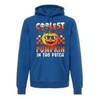 Coolest Pumpkin In The Patch Halloween Gift Premium Hoodie