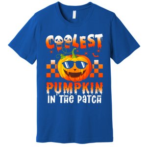 Coolest Pumpkin In The Patch Halloween Gift Premium T-Shirt