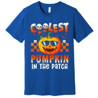 Coolest Pumpkin In The Patch Halloween Gift Premium T-Shirt