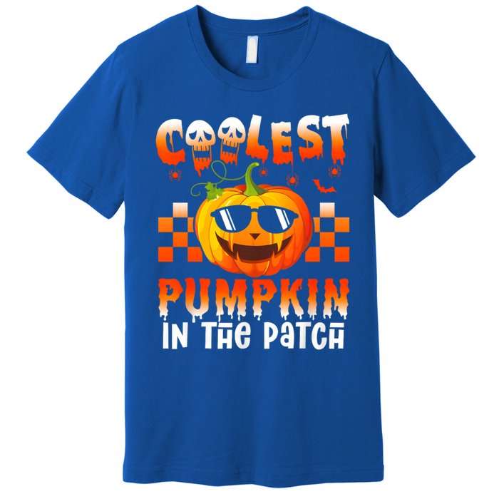 Coolest Pumpkin In The Patch Halloween Gift Premium T-Shirt