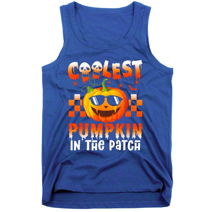 Coolest Pumpkin In The Patch Halloween Gift Tank Top