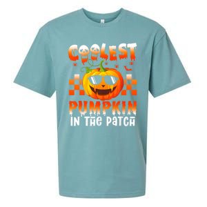 Coolest Pumpkin In The Patch Halloween Gift Sueded Cloud Jersey T-Shirt