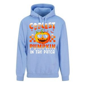 Coolest Pumpkin In The Patch Halloween Gift Unisex Surf Hoodie