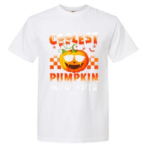 Coolest Pumpkin In The Patch Halloween Gift Garment-Dyed Heavyweight T-Shirt