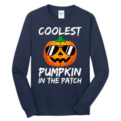 Coolest Pumpkin In The Patch Halloween Pumpkin Tall Long Sleeve T-Shirt