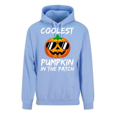 Coolest Pumpkin In The Patch Halloween Pumpkin Unisex Surf Hoodie