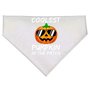 Coolest Pumpkin In The Patch Halloween Pumpkin USA-Made Doggie Bandana