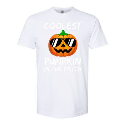 Coolest Pumpkin In The Patch Halloween Pumpkin Softstyle CVC T-Shirt