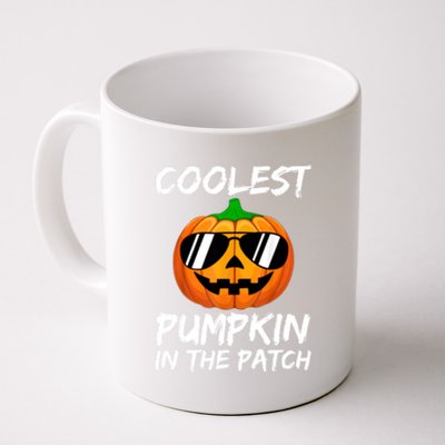 Coolest Pumpkin In The Patch Halloween Pumpkin Coffee Mug