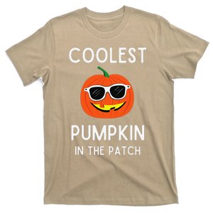 Coolest Pumpkin In The Patch Funny Cool Pumpkin Halloween T-Shirt