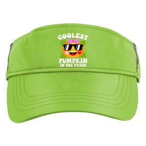 Coolest Pumpkin In The Patch Gift Funny Halloween Costume Gift Adult Drive Performance Visor