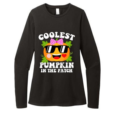 Coolest Pumpkin In The Patch Gift Funny Halloween Costume Gift Womens CVC Long Sleeve Shirt