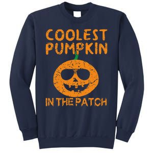 Coolest Pumpkin In The Patch Funny Halloweens Sweatshirt